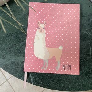 Pink Llama Notebook